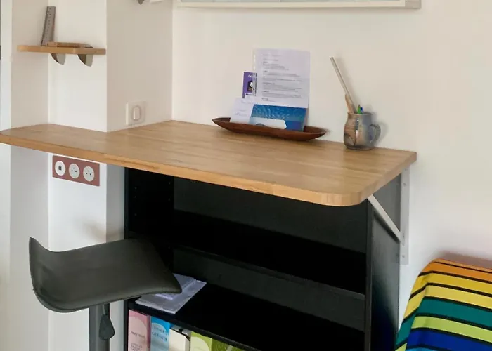 T1 Renove, Idealement Situe 公寓